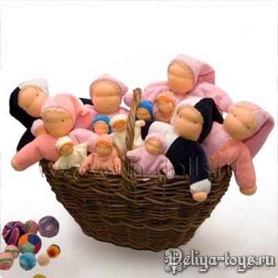 Ручная работа классическая европейская текстильная кукла. Sun-dolls. Handmade вальдорфская игрушка