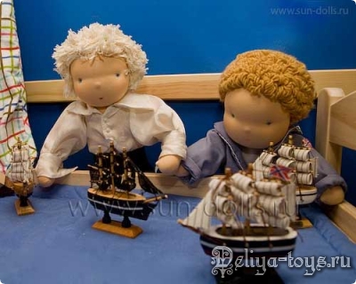 Ручная работа классическая европейская текстильная кукла. Sun-dolls. Handmade вальдорфская игрушка