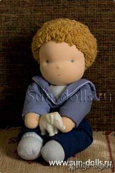 Ручная работа классическая европейская текстильная кукла. Sun-dolls. Handmade вальдорфская игрушка