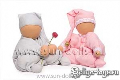 Ручная работа классическая европейская текстильная кукла. Sun-dolls. Handmade вальдорфская игрушка