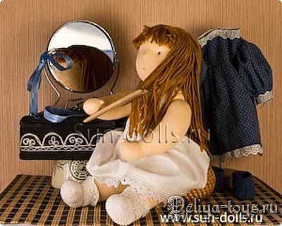 Ручная работа классическая европейская текстильная кукла. Sun-dolls. Handmade вальдорфская игрушка