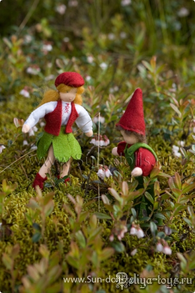 Ручная работа классическая европейская текстильная кукла. Sun-dolls. Handmade вальдорфская игрушка столбушка.