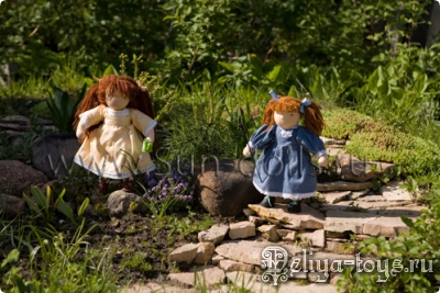 Ручная работа классическая европейская текстильная кукла. Sun-dolls. Handmade вальдорфская игрушка