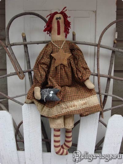 Чердачные куклы от Kittredge Mercantile ручной работы. Куклы - примитивы. Ароматизированные куклы. Handmade doll. Дыхание старины.