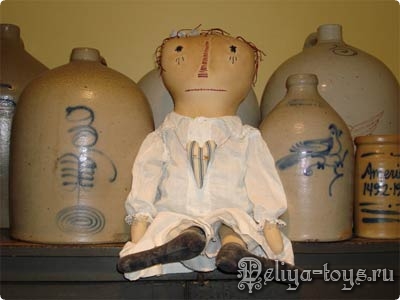 Kittredge Mercantile . - . . Handmade doll. .