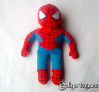 Мягкая игрушка Человек-паук. Spiderman toy.