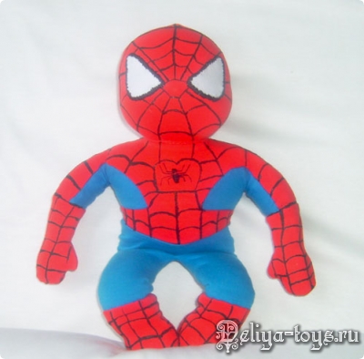 Мягкая игрушка Человек-паук. Spiderman toy.