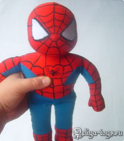 Мягкая игрушка Человек-паук. Spiderman toy.