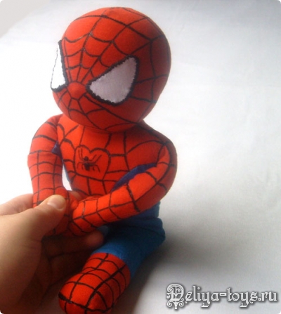 Мягкая игрушка Человек-паук. Spiderman toy.