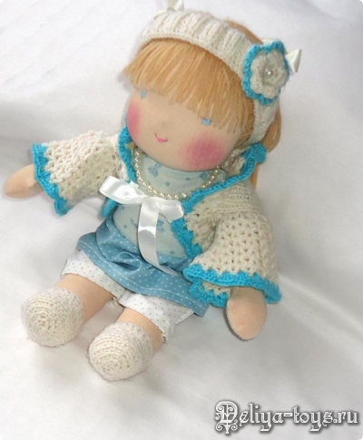 Ева, вальдорфская кукла, полезный подарок девочке, натуральные материалы