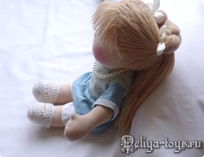 Ева, вальдорфская кукла, полезный подарок девочке, натуральные материалы