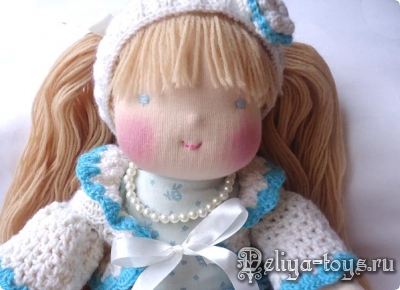 Ева, вальдорфская кукла, полезный подарок девочке, натуральные материалы