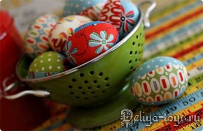 Текстильное яйцо. Яйцо их ткани. Подарок к Пасхе своими руками. Мастер-класс по пэчворку.