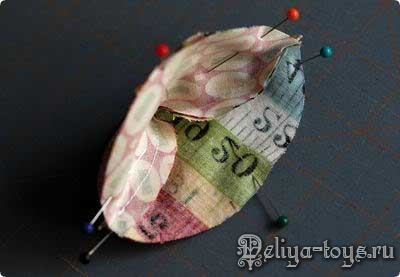 Текстильное яйцо. Яйцо их ткани. Подарок к Пасхе своими руками. Мастер-класс по пэчворку.