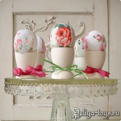 Текстильное яйцо. Яйцо их ткани. Подарок к Пасхе своими руками.