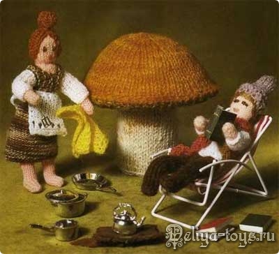 Ручная работа. Сказка своими руками. Замок, эльфы, гномы, принцесса, рыцарь, ферма с животными своими руками. Handmade вальдорфская игрушка