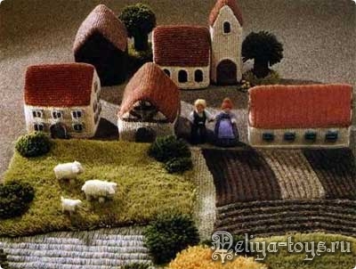Ручная работа. Сказка своими руками. Замок, эльфы, гномы, принцесса, рыцарь, ферма с животными своими руками. Handmade вальдорфская игрушка