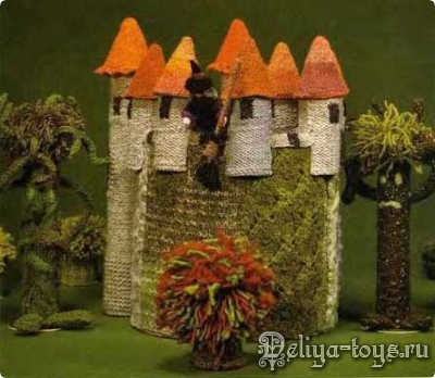 Ручная работа. Сказка своими руками. Замок, эльфы, гномы, принцесса, рыцарь, ферма с животными своими руками. Handmade вальдорфская игрушка